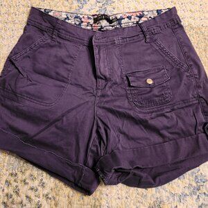Women's dark blue shorts